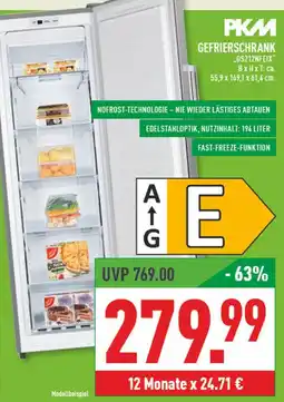 Marktkauf Pkm gefrierschrank Angebot