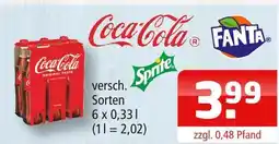 Getränke Oase Coca-cola Angebot