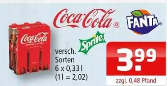 Getränke Oase Coca-cola Angebot