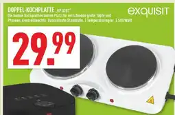 Marktkauf Exquisit doppel-kochplatte „kp 3202“ Angebot