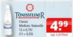 Getränke Oase Tönissteiner classic medium, naturelle Angebot