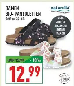 Marktkauf Naturella damen bio-pantoletten Angebot