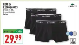 Marktkauf Lacoste herren retroshorts Angebot