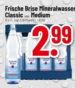 trinkgut Frische brise mineralwasser classic oder medium Angebot