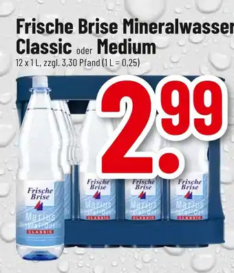 trinkgut Frische brise mineralwasser classic oder medium Angebot