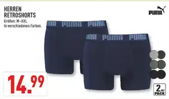 Marktkauf Puma herren retroshorts Angebot