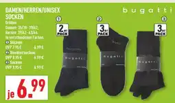 Marktkauf Bugatti damen/herren/unisex socken Angebot