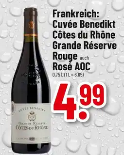 trinkgut Cuvée benedikt côtes du rhône grande réserve rouge auch rosé aoc Angebot