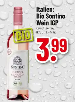 trinkgut Sontino bio sontino wein igp Angebot