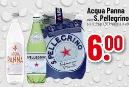 trinkgut S.pellegrino acqua panna oder s.pellegrino Angebot