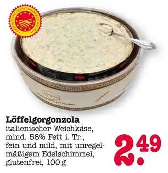 E-Center Löffelgorgonzola Angebot