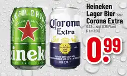 trinkgut Heineken oder corona lager bier oder extra Angebot