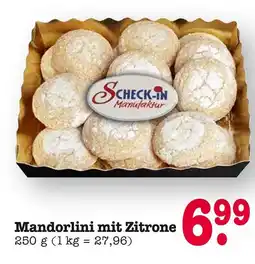 E-Center Scheck-in manufaktur mandorlini mit zitrone Angebot