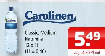 Getränke Oase Carolinen classic, medium naturelle Angebot