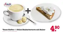 E-Center Scheck-in manufaktur kaffee und rhabarbertorte Angebot