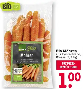 E-Center Edeka bio bio möhren Angebot