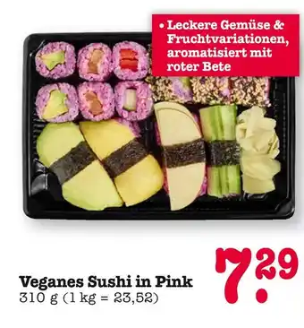 E-Center Veganes sushi in pink Angebot