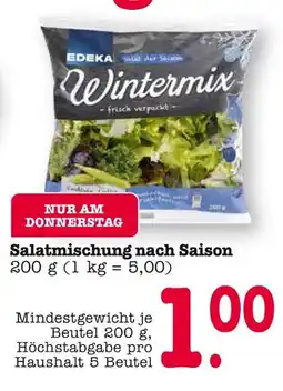 E-Center Edeka wintermix Angebot