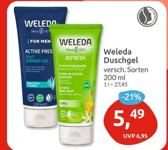 E-Center Weleda duschgel Angebot