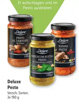 Lidl Deluxe pesto Angebot