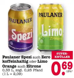 E-Center Paulaner spezi Angebot