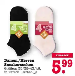 E-Center Nur die damen/herren sneakersocken Angebot