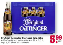 E-Center Oettinger original glorietta cola-mix Angebot