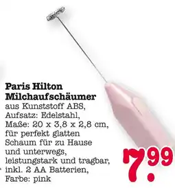 E-Center Paris hilton milchaufschäumer Angebot