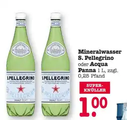 E-Center S. pellegrino mineralwasser Angebot