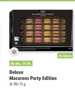 Lidl Deluxe macarons party edition Angebot