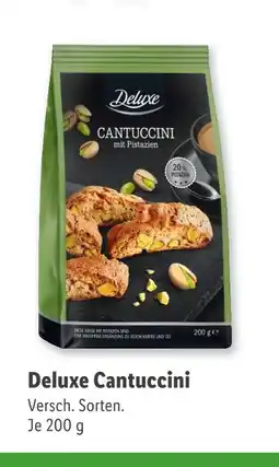 Lidl Deluxe cantuccini Angebot