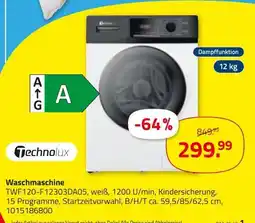 ROLLER Technolux waschmaschine twf120-f12303da05 Angebot