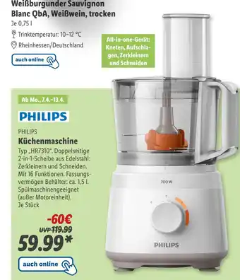 Lidl Philips küchenmaschine Angebot