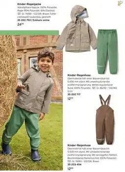 Tchibo Kinder-regenjacke oder kinder-regenhose Angebot