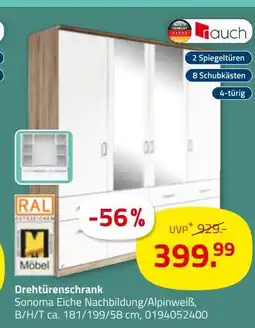 ROLLER Rauch drehtürenschrank Angebot