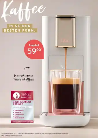 Tchibo Qbo kaffeeautomat Angebot