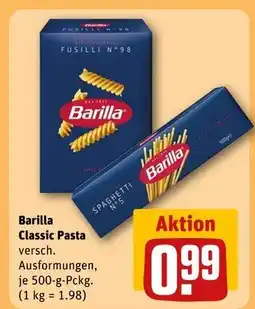 REWE Barilla classic pasta Angebot