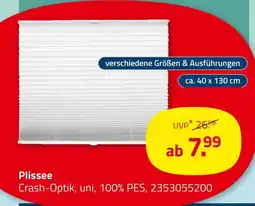 ROLLER Plissee Angebot