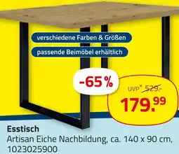 ROLLER Esstisch Angebot