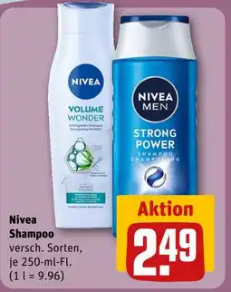 REWE Nivea volume wonder oder strong power Angebot