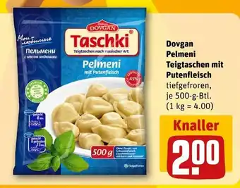 REWE Dovgan pelmeni teigtaschen mit putenfleisch Angebot