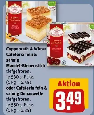 REWE Coppenrath & wiese mandel-bienenstich oder donauwelle Angebot