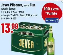 trinkgut Jever pilsener, auch fun Angebot