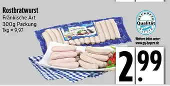 Edeka Rostbratwurst Angebot