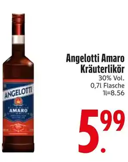 Edeka Amaro angelotti amaro kräuterlikör Angebot