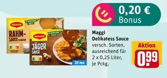 boni Center Maggi delikatess sauce Angebot