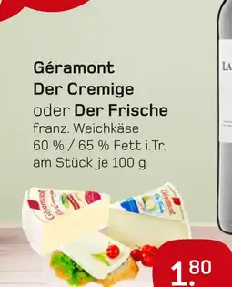 boni Center Géramont der cremige oder der frische Angebot