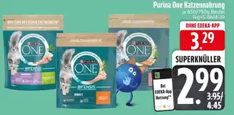 Edeka Purina purina one katzennahrung Angebot