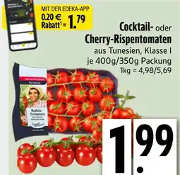 Edeka Cocktail- oder cherry-rispentomaten Angebot