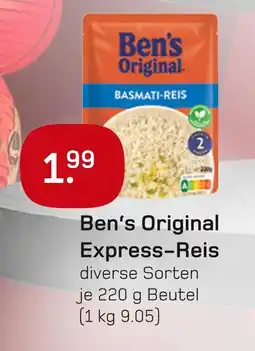 boni Center Ben's original express-reis Angebot